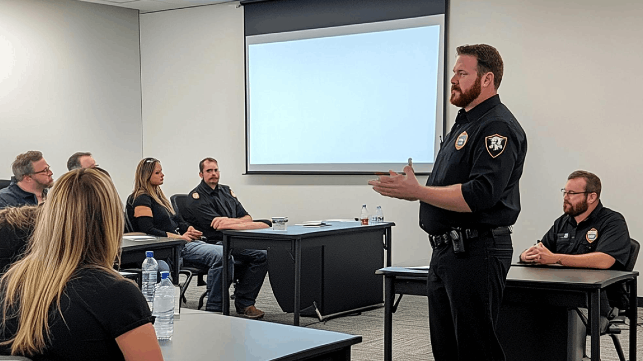 Classroom instruction on security protocols